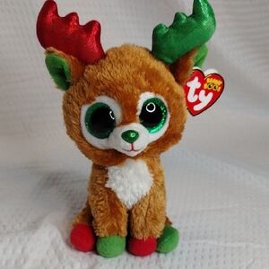 Ty Beanie Boos Plush Reindeer - TINSELTOES
